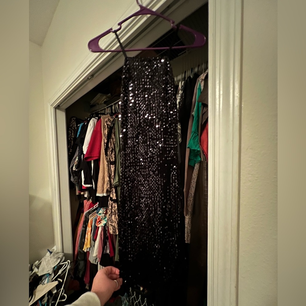 Express black dress XS